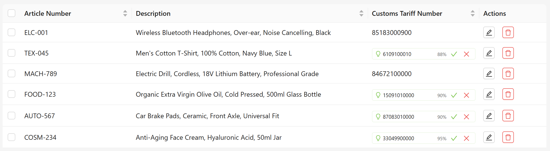 Bulk Upload Interface